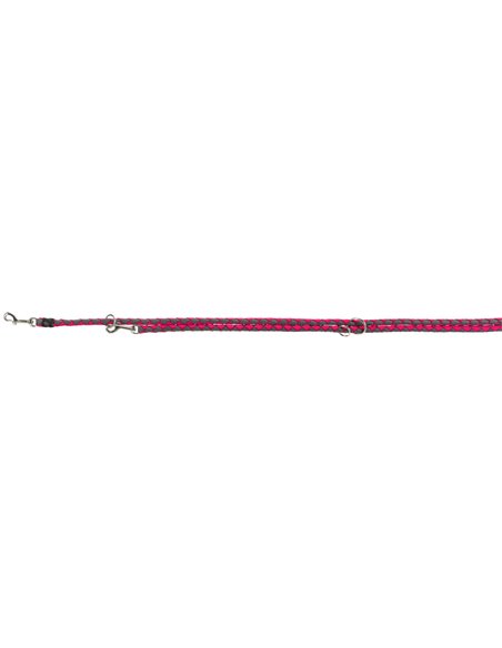 Lesa Cavo Coarda, Reglabila, S-M: 2 m/12 mm, Fucsia/Grafit, 143511