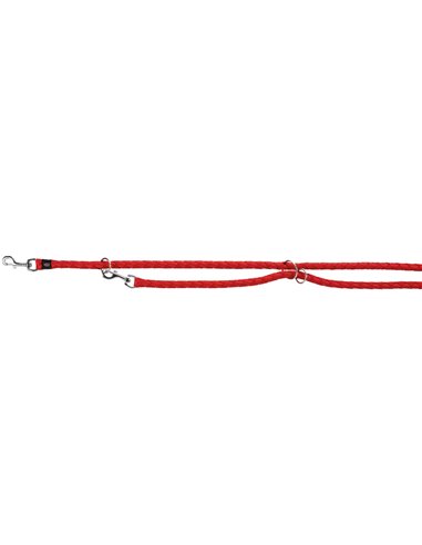 Lesa Cavo Coarda, Reglabila, L-XL: 2 m/18 mm, Rosu, 143603