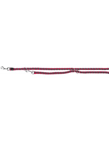Lesa Cavo Coarda, Reglabila, L-XL: 2 m/18 mm, Fucsia/Grafit, 143611