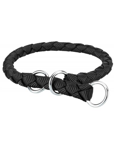 Zgarda Cavo Coarda, Semistrangulanta, S-M: 35-41 cm/12 mm, Negru, 143701