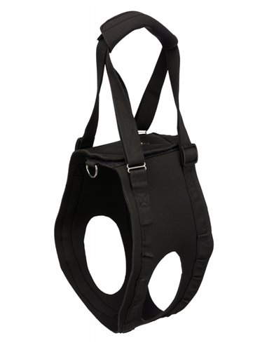 Ham Reabilitare Pentru Caini, M: 55-65 cm, Pana la 25 kg, Negru, 19406	