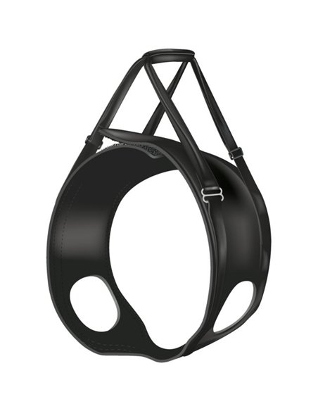 Ham Reabilitare Pentru Caini, L: 65-75 cm, Pana la 35 kg, Negru, 19407	