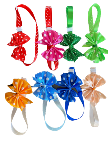 Fundite cu Buline Pe Zgarda, Diverse Culori, 7.5 cm