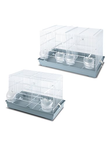 Set Colivii Cova 1 (44 x 27 x 32 cm) si Cova 2 (58 x 32 x 41 cm) Pentru Canari, 10100011
