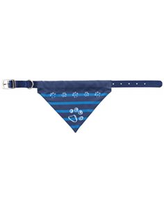 Zgarda Cu Esarfa, Premium, XS: 19-24 cm/10 mm, Indigo, 30920