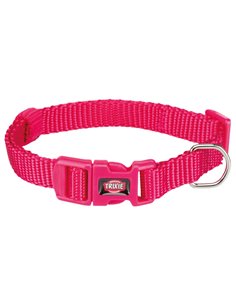 Zgarda Premium, XS-S: 22-35 cm/10 mm, Fucsia, 201411