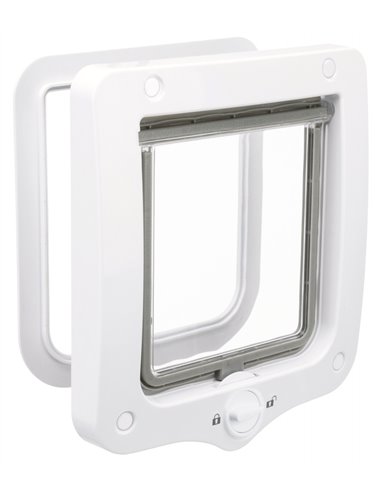 Usa Batanta Pentru Pisici, 2-Way, 20x22 cm, Alb, 44201