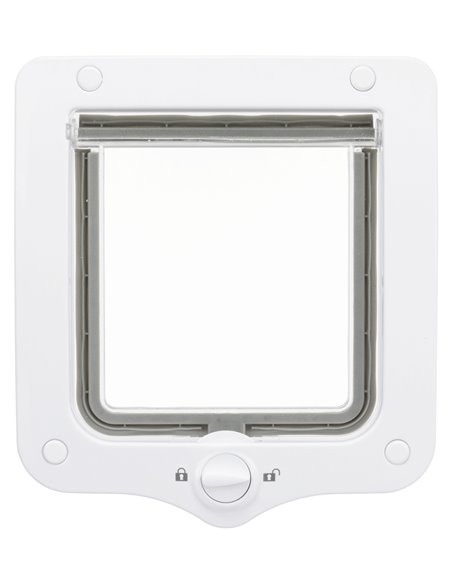 Usa Batanta Pentru Pisici, 2-Way, 20x22 cm, Alb, 44201
