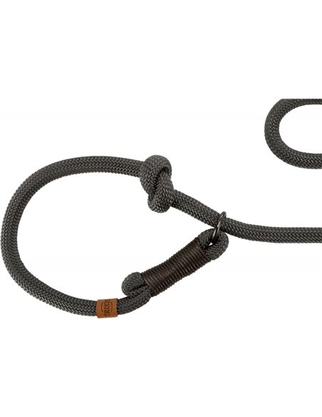 Lesa si Zgarda Strangulanta Nordic, S-M: 1.7 M/0.8 mm, Gri, 17241