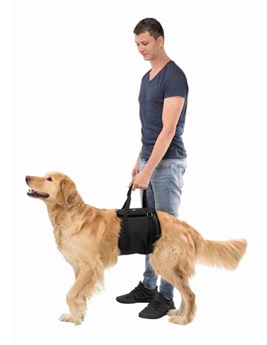 Ham Reabilitare Pentru Caini, XL: 85-95 cm, Pana la 50 kg, Negru, 19404	