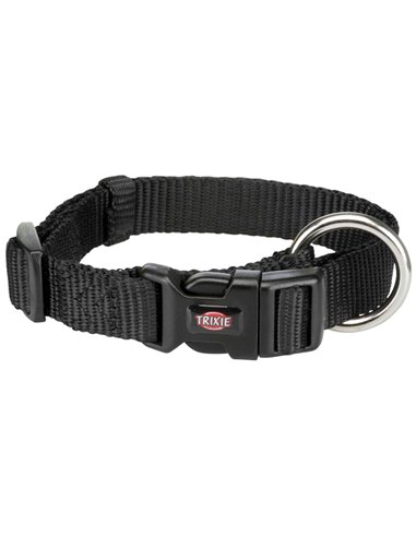 Zgarda Premium, L-XL: 40-65 cm/25 mm, Negru, 201701