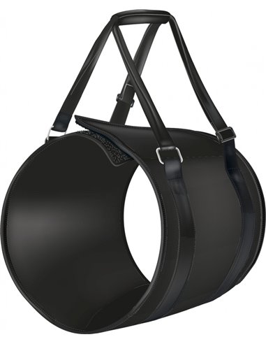 Ham Reabilitare Pentru Caini, M: 60-65 cm, Pana la 25 kg, Negru, 19401	