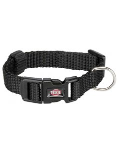Zgarda Premium, XXS- XS: 15-25 cm/10 mm, Negru, 202101