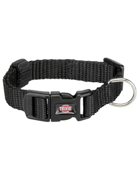 Zgarda Premium, XXS- XS: 15-25 cm/10 mm, Negru, 202101
