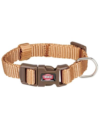 Zgarda Premium, XXS- XS: 15-25 cm/10 mm, Caramel, 202114