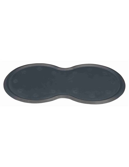 Servet Pentru Castron, Cauciuc, 45 x 25 cm, Gri Inchis, 24561