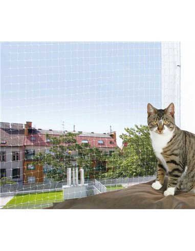 Plasa De Siguranta Pentru Geam, 3x2 m, Transparent, 44313	