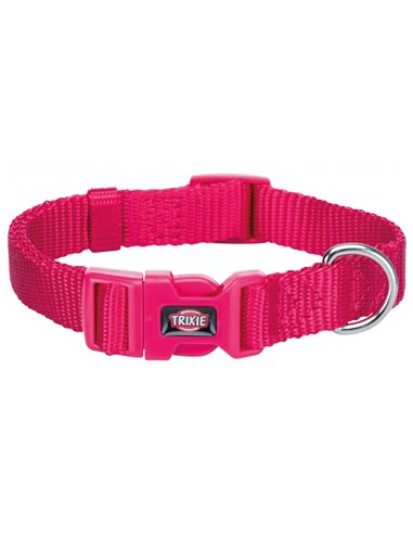 Zgarda Premium, S: 25-40cm/15mm, Fucsia, 202211