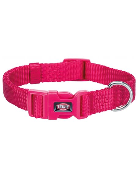 Zgarda Premium, S: 25-40cm/15mm, Fucsia, 202211