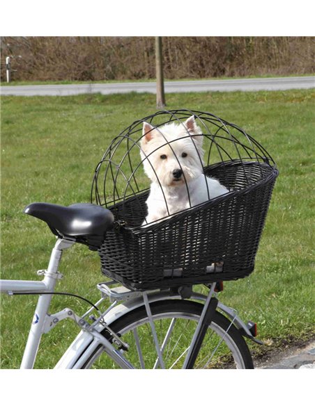 Cos pentru Bicicleta, 35 x 49 x 55 cm, negru, 13117