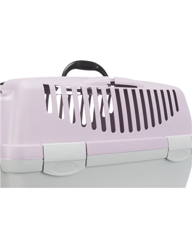 Cusca De Transport, Capri 2, XS-S: 37x34x55 cm, Pana la 8 kg, Gri/Lila, 39823	