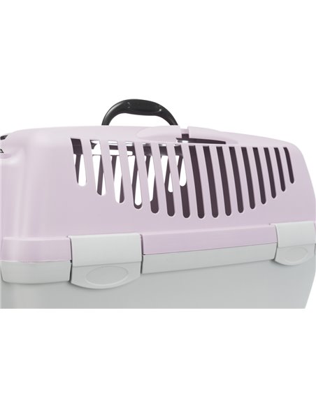 Cusca De Transport, Capri 2, XS-S: 37x34x55 cm, Pana la 8 kg, Gri/Lila, 39823	