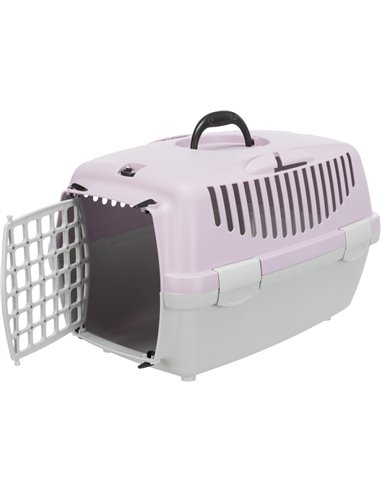 Cusca De Transport, Capri 2, XS-S: 37x34x55 cm, Pana la 8 kg, Gri/Lila, 39823	