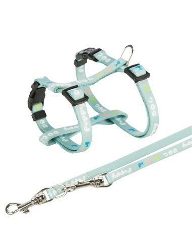 Ham Si Lesa, Pentru Caini Juniori, S-M: 23-34 cm/8 mm, 2.00 m, Verde Menta, 15345