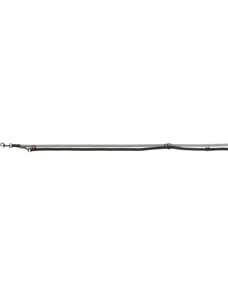 Lesa Softline Elegance Ajustabila, XS: 2.30 m/10 mm, negru/gri, 115301