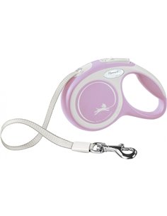 Lesa Flexi Comfort, Banda, XS: 3 m/12 kg, Roz, 213306