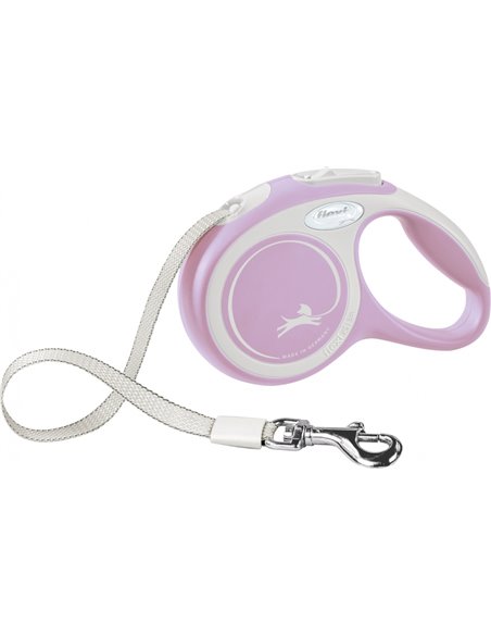 Lesa Flexi Comfort, Banda, XS: 3 m/12 kg, Roz, 213306