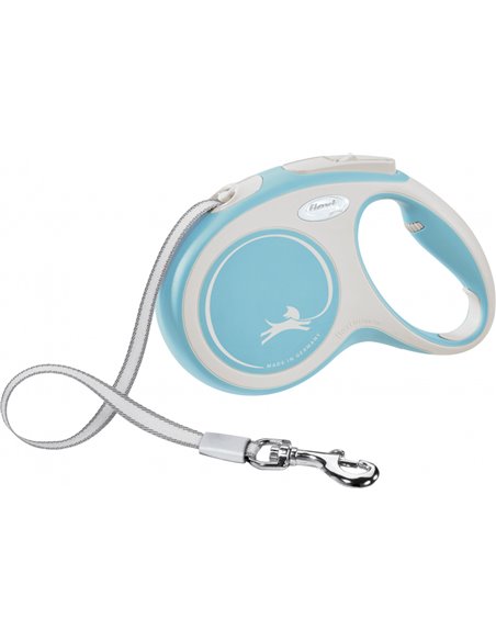 Lesa Flexi Comfort, Banda, M: 5 m/25 kg, Albastru Deschis, 213504
