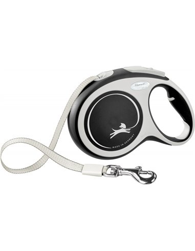 Lesa Flexi Comfort, Banda, L: 8 m/50 kg, Negru, 213701