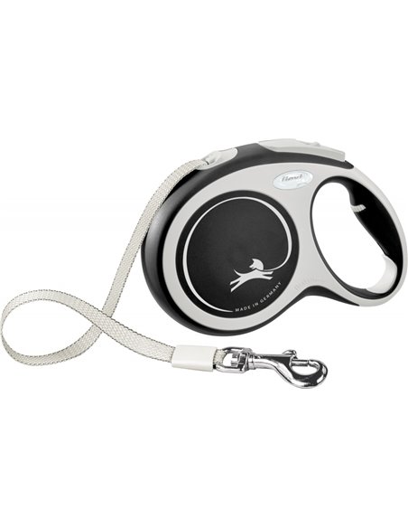 Lesa Flexi Comfort, Banda, L: 8 m/50 kg, Negru, 213701