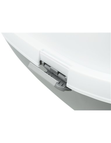 Litiera Primo XXL, Cu Capac, 56 x 47 x 71 cm, Gri/Alb, 40176