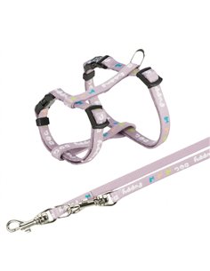 Ham Si Lesa, Pentru Caini Juniori, S-M: 23-34 cm/8 mm, 2.00 m, Lila Deschis, 15344	