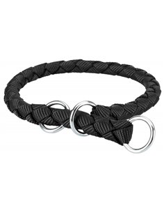 Zgarda Cavo Coarda, Semistrangulanta, XS-S: 25-31 cm/12 mm, Negru, 144401