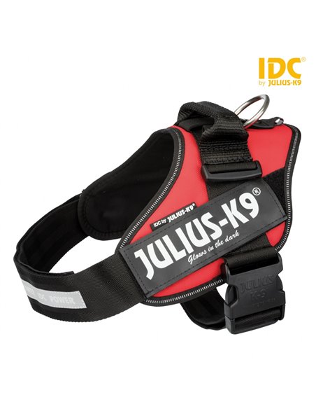 Ham Julius-K9 Idc, L: 63-85 cm/50 mm, Rosu, 14853