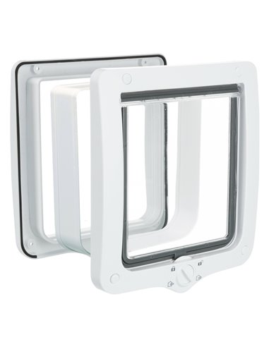 Usa Batanta XXL Pentru Pisici, 4-Way, Cu Tunel, 24x28 cm, Alb, 44241	