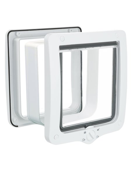 Usa Batanta XXL Pentru Pisici, 4-Way, Cu Tunel, 24x28 cm, Alb, 44241	