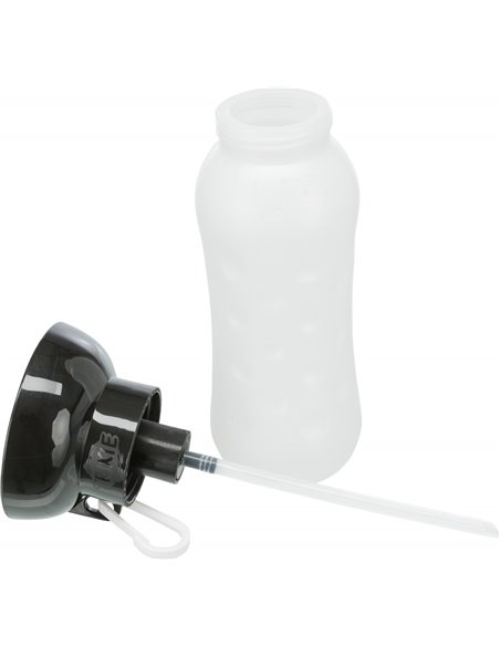 Adapator Cu Castron, Plastic, Portabil, 550 ml, Diverse Culori, 24609