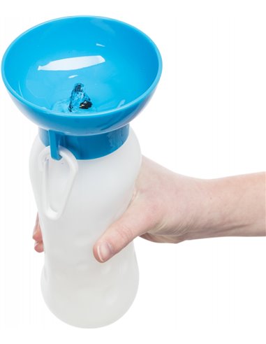 Adapator Cu Castron, Plastic, Portabil, 550 ml, Diverse Culori, 24609