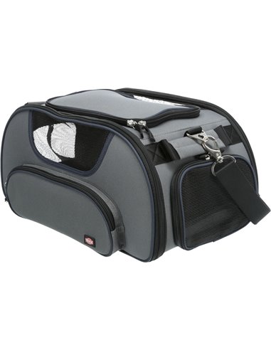 Geanta De Transport, Airline Wings, 28x23x46 cm, Pana la 20 kg, Gri/Albastru, 28889	