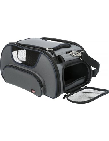 Geanta De Transport, Airline Wings, 28x23x46 cm, Pana la 20 kg, Gri/Albastru, 28889	