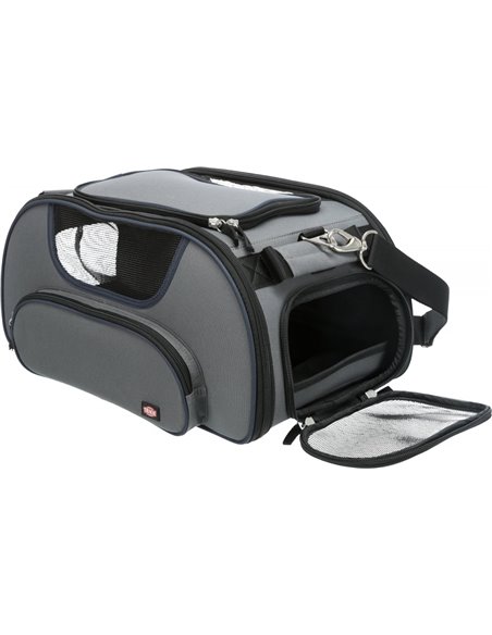 Geanta De Transport, Airline Wings, 28x23x46 cm, Pana la 20 kg, Gri/Albastru, 28889	