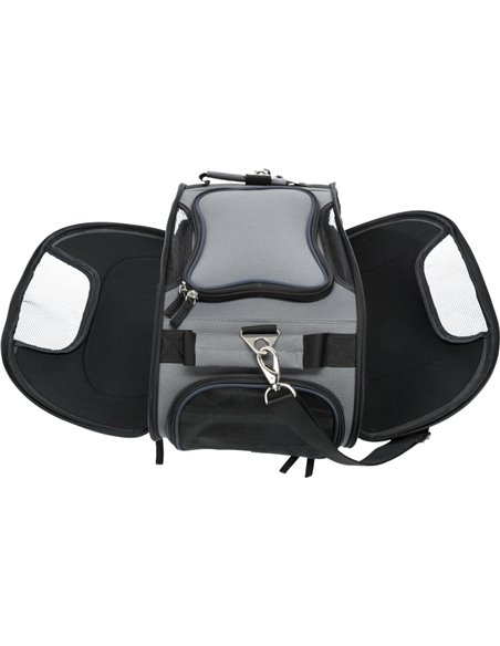 Geanta De Transport, Airline Wings, 28x23x46 cm, Pana la 20 kg, Gri/Albastru, 28889	