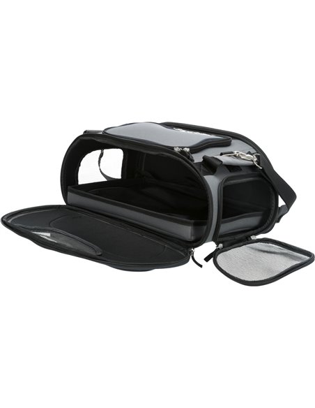 Geanta De Transport, Airline Wings, 28x23x46 cm, Pana la 20 kg, Gri/Albastru, 28889	