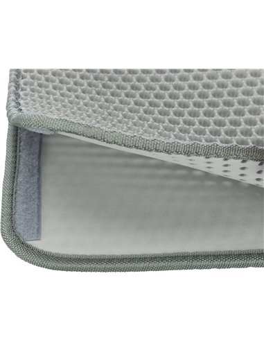 Covoras In Fata Litierei, Colector, EVA, 35 x 45 cm, Gri, 40363