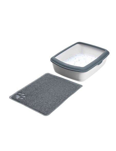 (-20%) Covoras In Fata Litierei, Forma Dreptunghi, PVC, 37 x 45 cm, Antracit, 40381