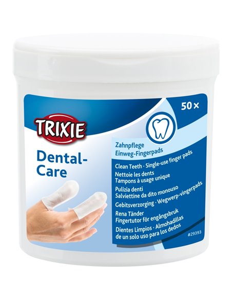 Servetele Degetar Pentru Igiena Dentara La Caini/Pisici, 50 buc, 29393	